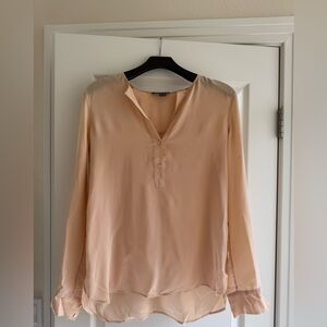 Vince Light Peach Blouse